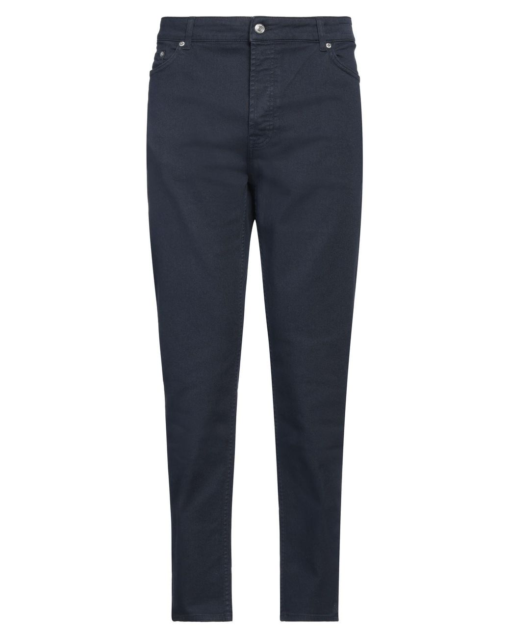 Department 5 Blue High-Rise Tapered Stretch Denim Jeans for men
