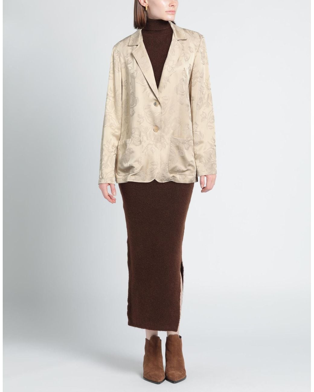 Semicouture Natural Blazer