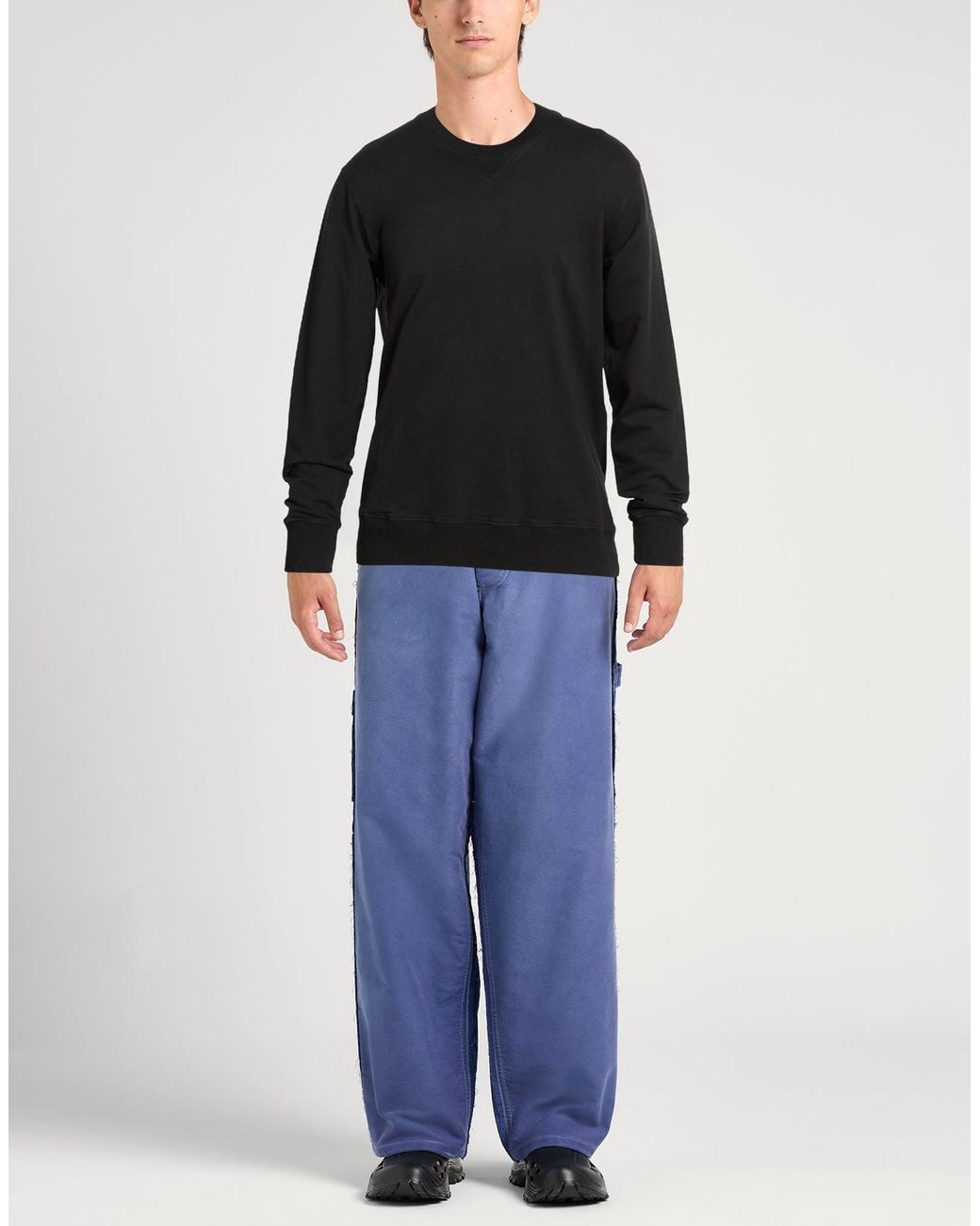 Alpha Studio Black Sweatshirt for men
