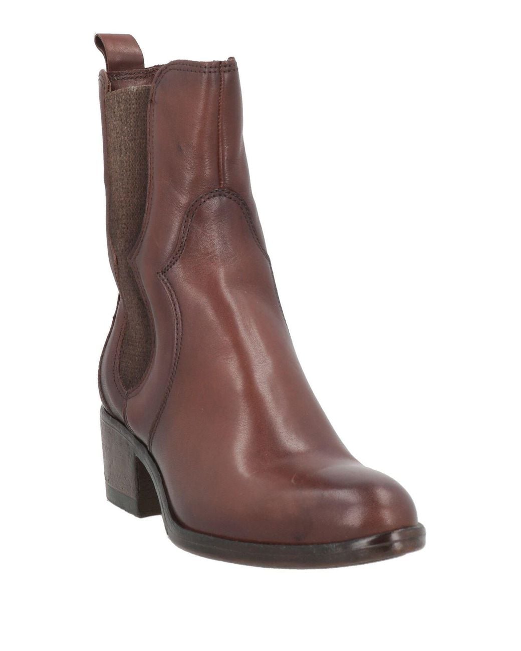 Mjus Brown Ankle Boots Calfskin