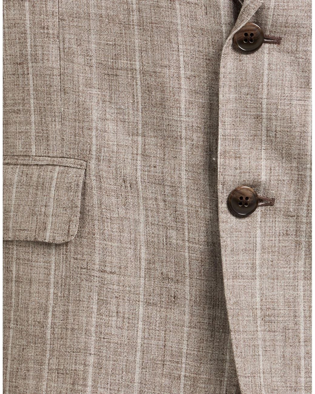 Brian Dales Gray Suit Linen for men