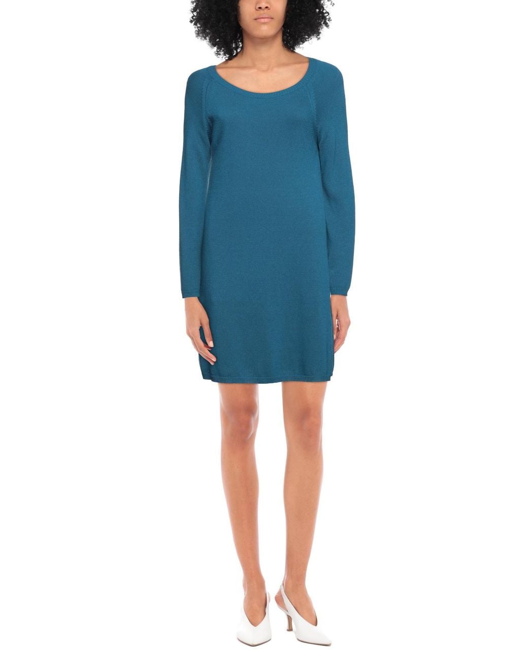 Twinset Blue Mini Dresses