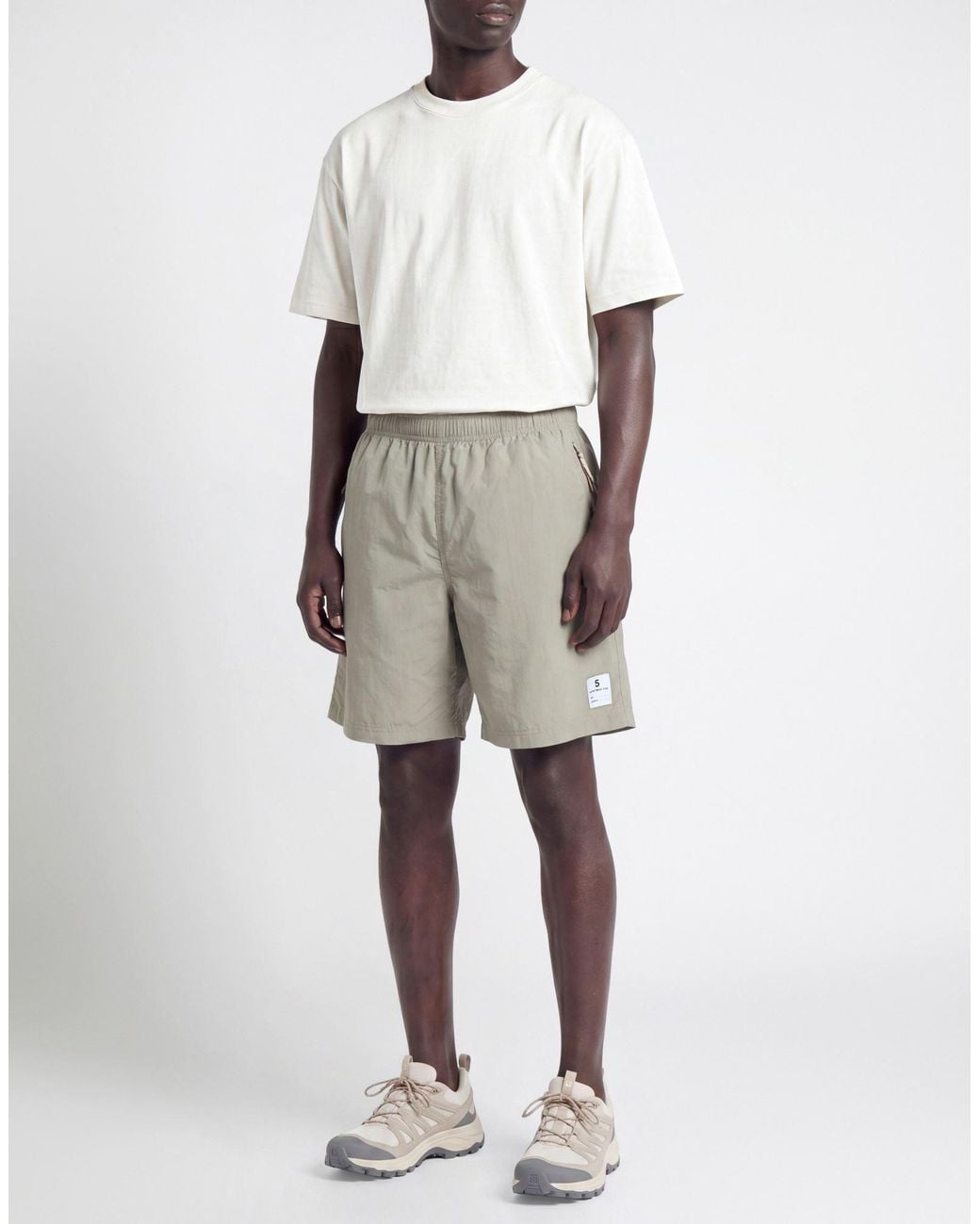 Department 5 Gray Shorts & Bermuda Shorts Cotton, Polyester for men