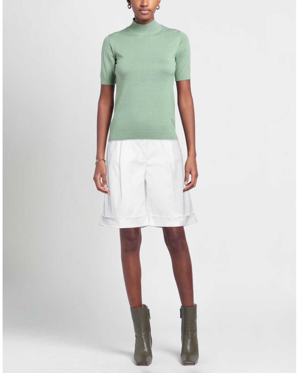 Blauer White Shorts & Bermuda Shorts