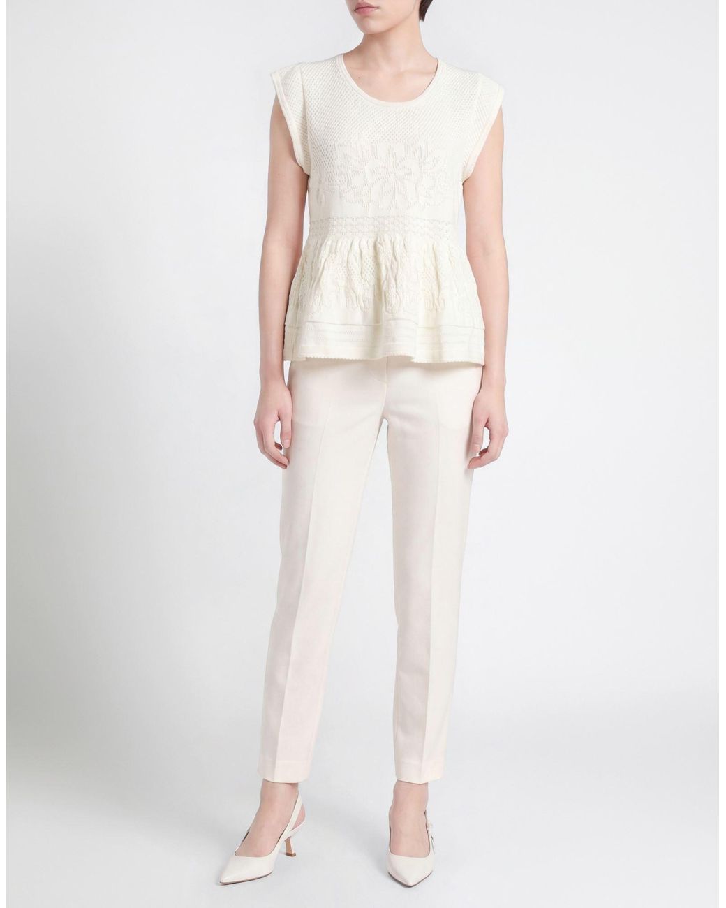 Top Twinset de color White