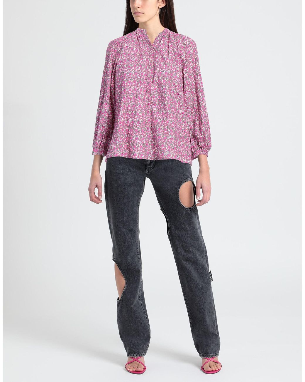 Maje Pink Top