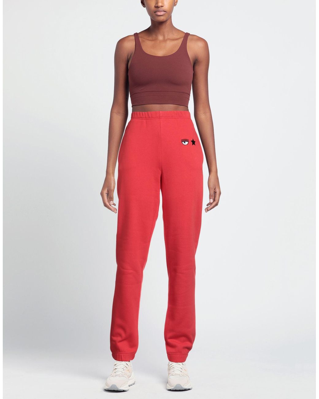 Chiara Ferragni Red Pants