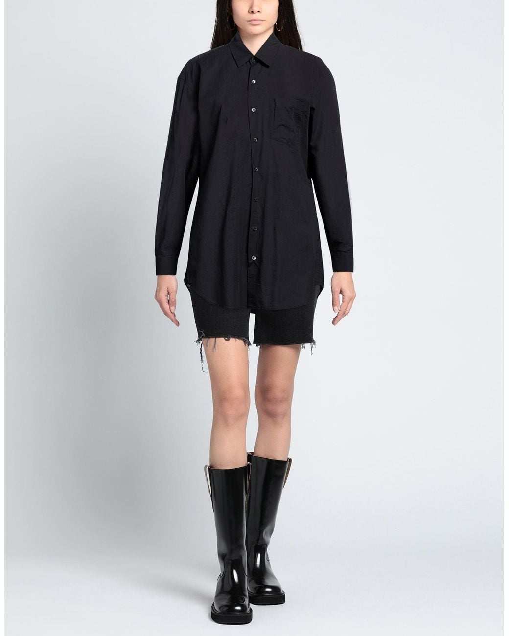Ann Demeulemeester Blue Shirt