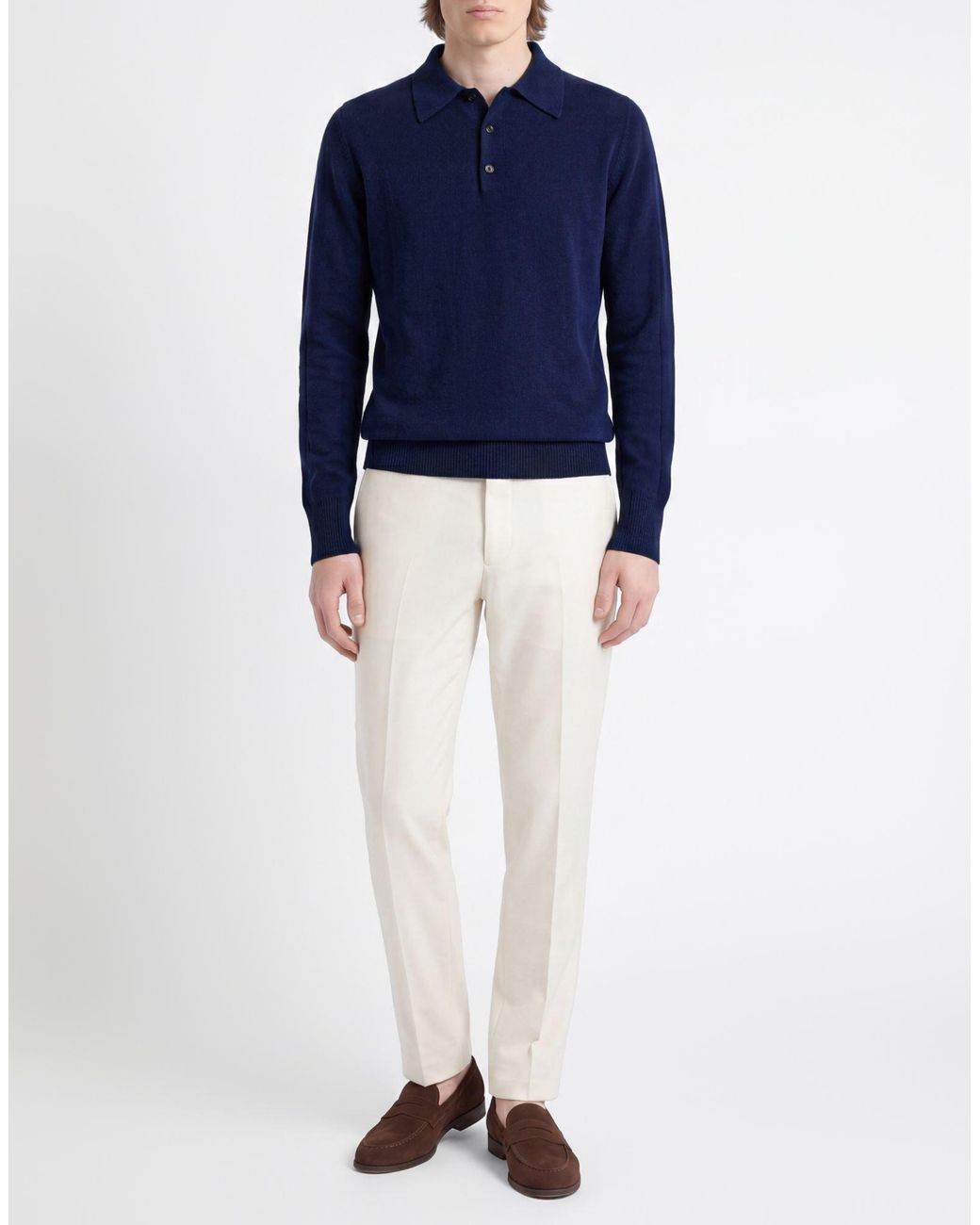 Roberto Collina Pullover in Blue für Herren