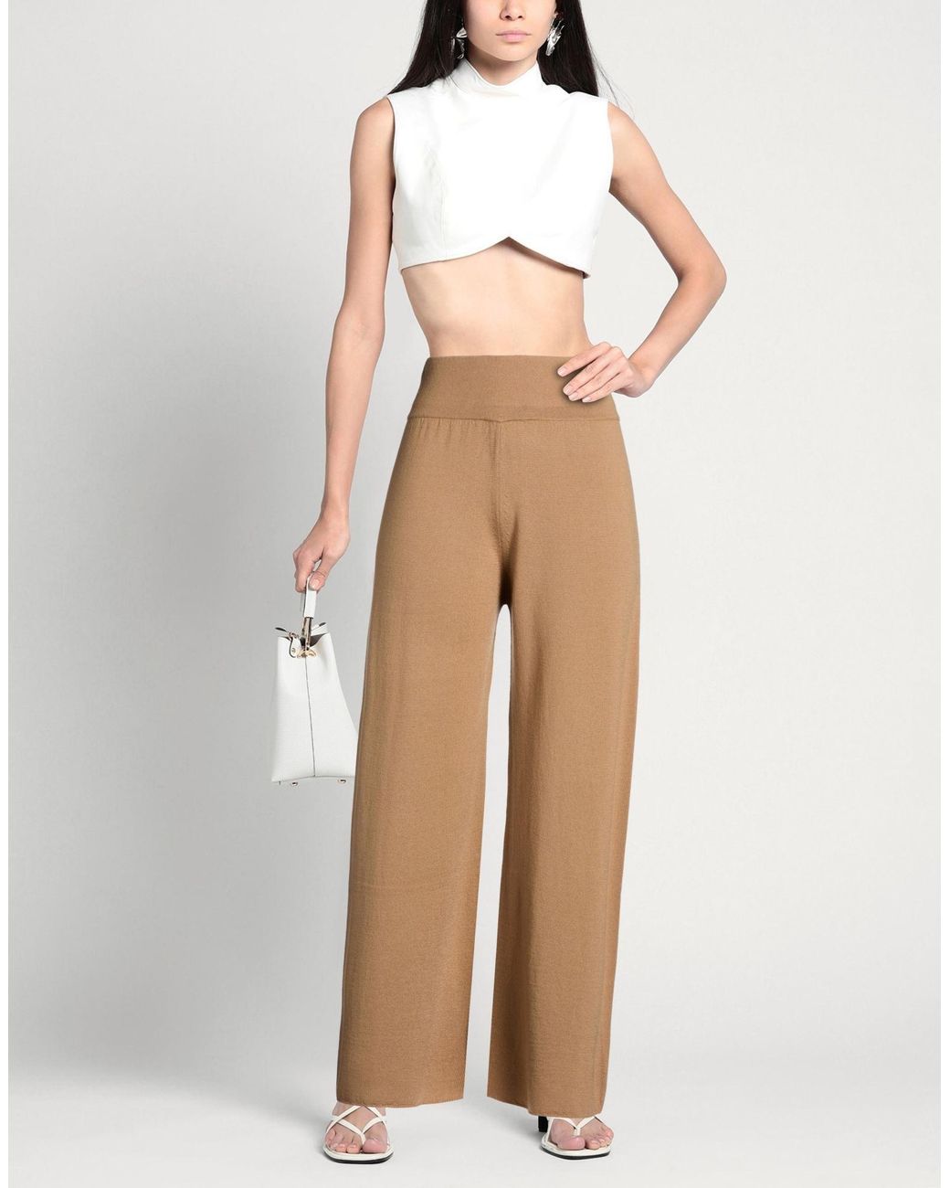 Alpha Studio Natural Pants Wool