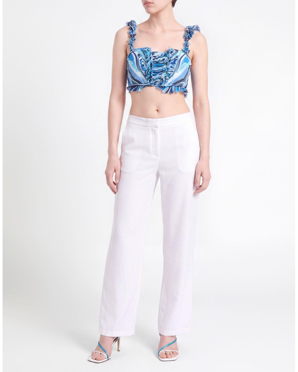 Poupette Blue Top Silk