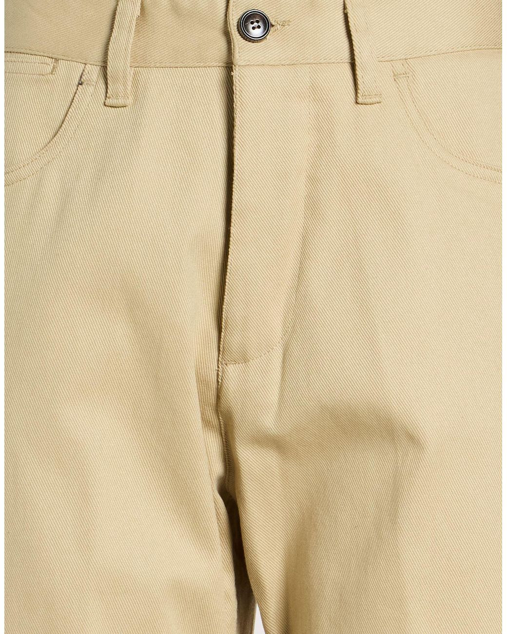 White Sand Natural Pants Cotton, Elastane
