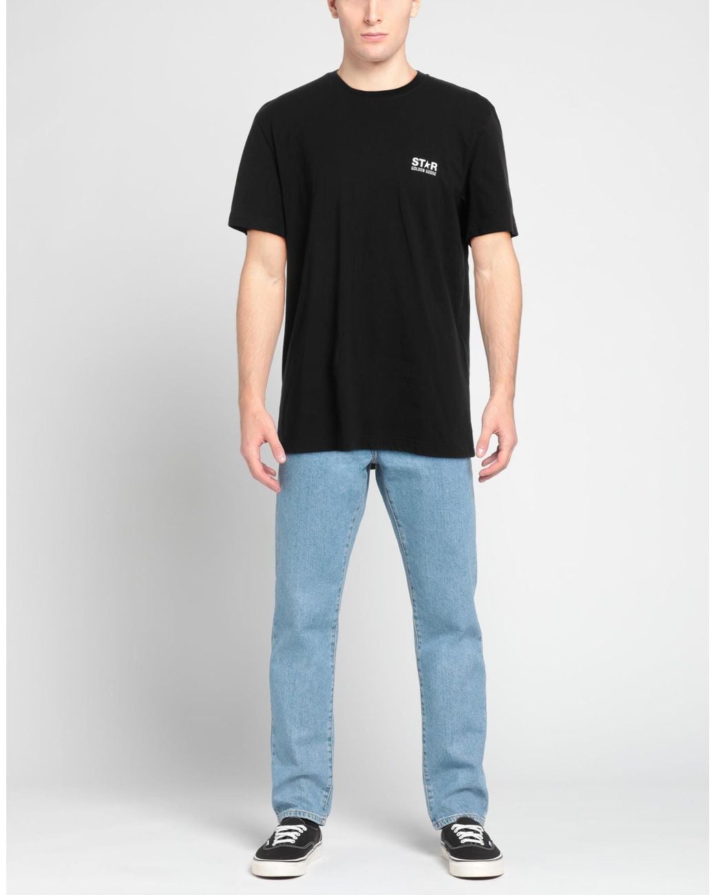 Golden Goose Deluxe Brand Black T-shirt for men