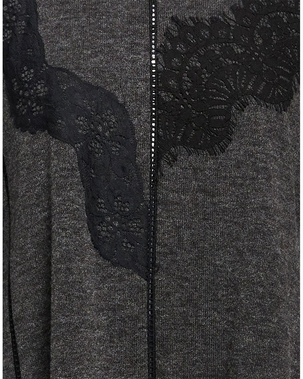 MEIMEIJ Black Sweater Polyester, Viscose, Elastane