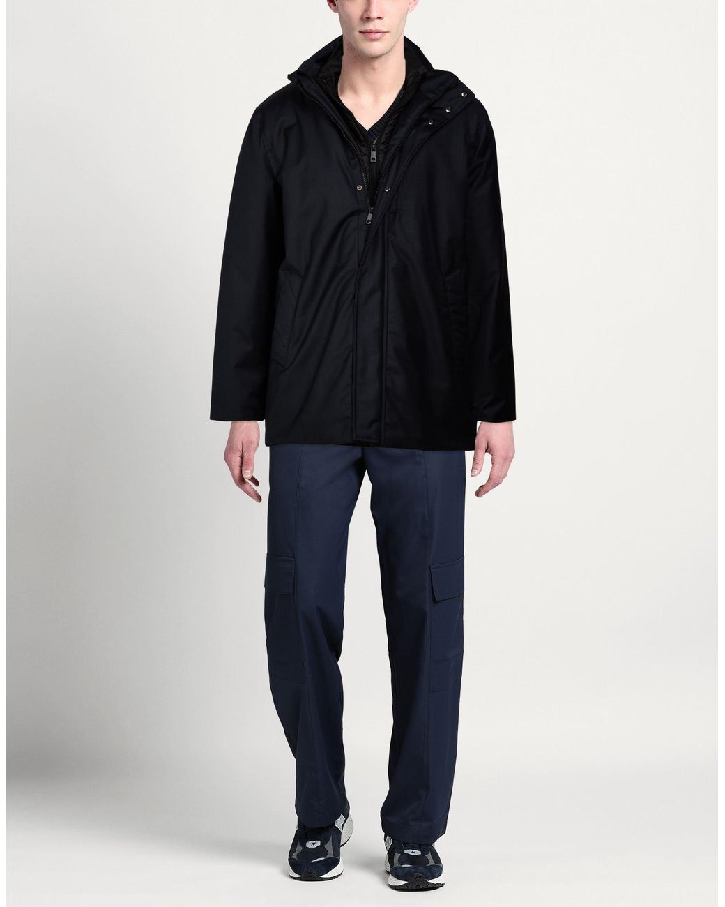 ADHOCONCEPT Blue Jackets for men