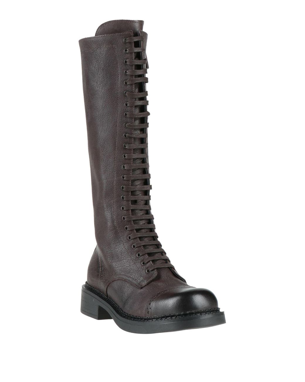 P.A.R.O.S.H. Brown Boot Leather