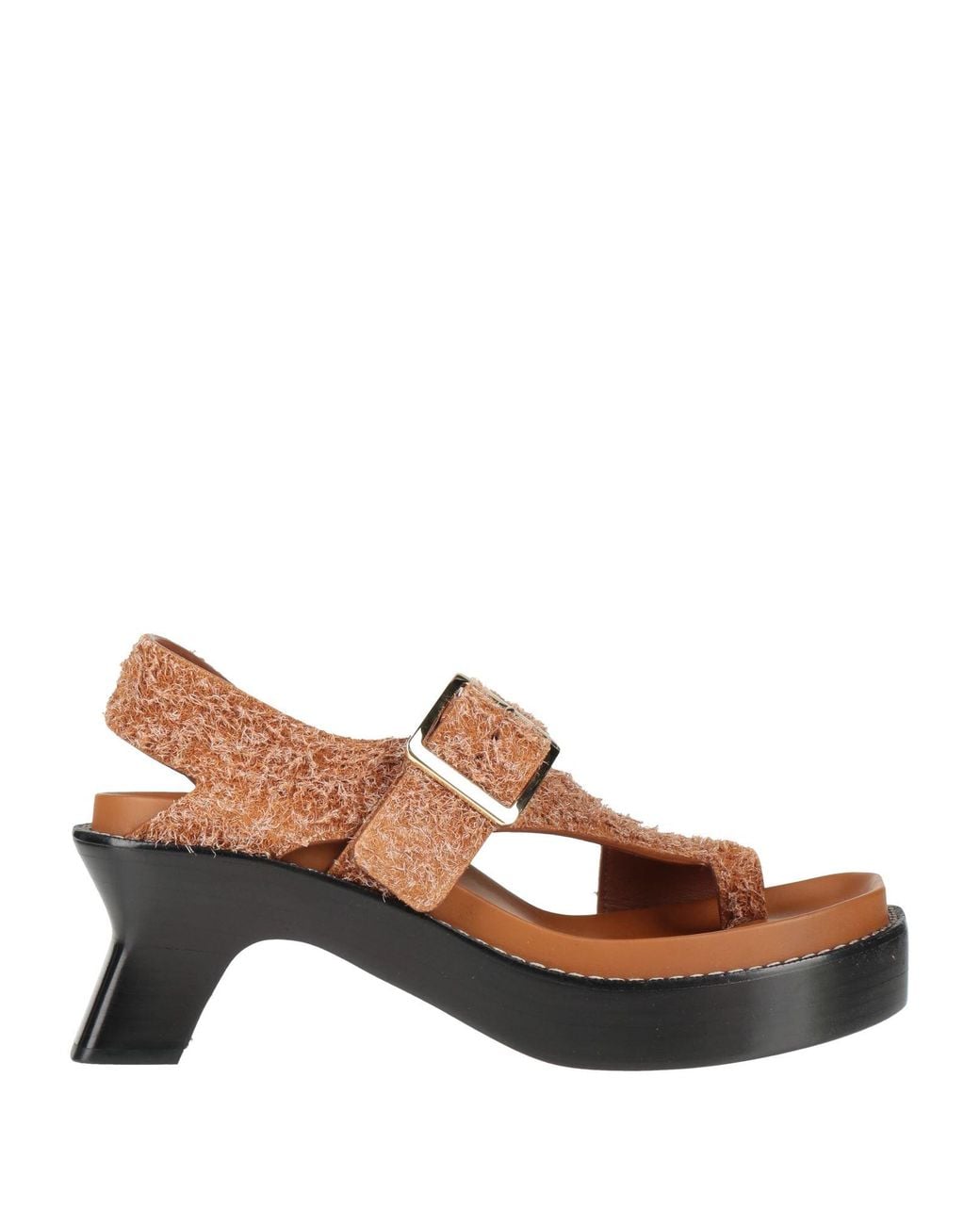 Tongs Loewe en coloris Brown