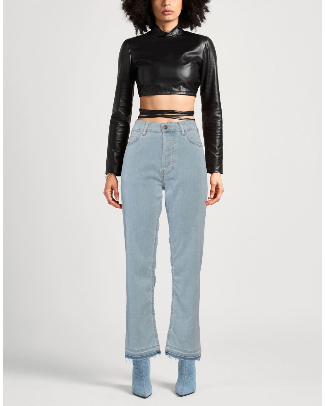 Laneus Blue Jeans Lyocell, Polyester, Cotton, Elastane
