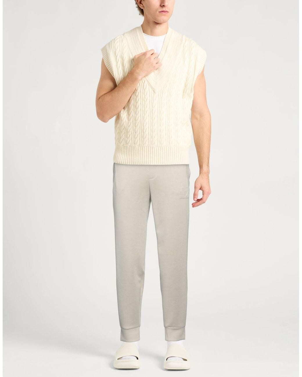 ARMANI EXCHANGE Natural Trouser for men
