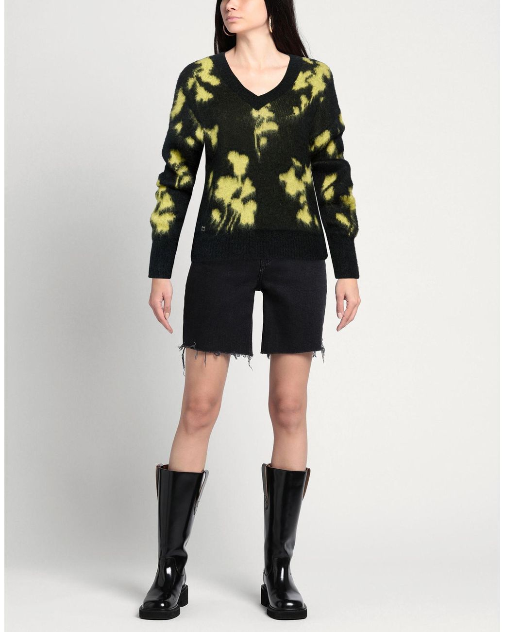 Pullover Manila Grace en coloris Black