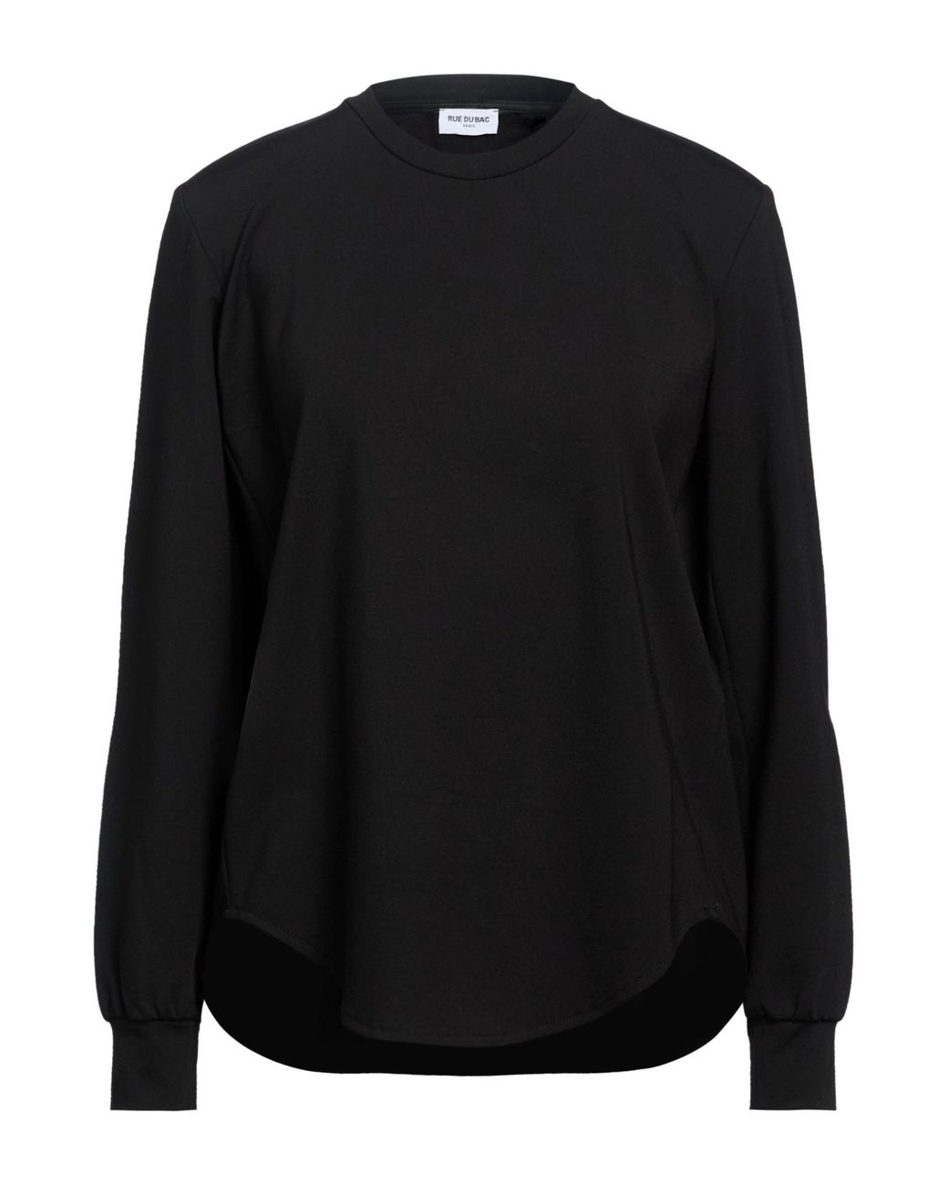 RUE DU BAC Black Top Viscose, Polyamide, Elastane