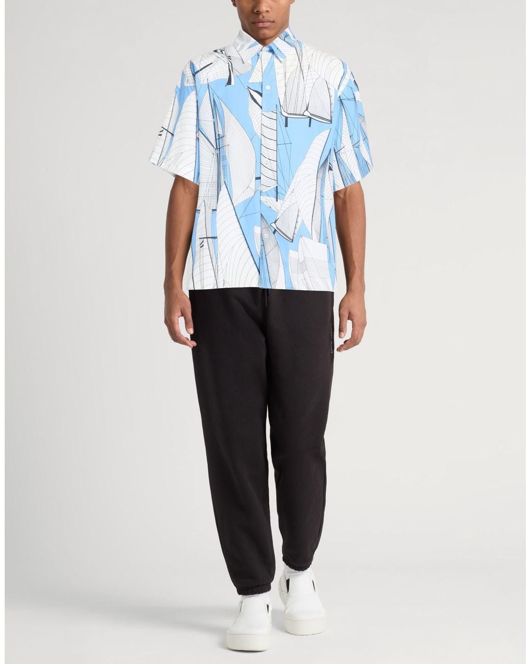 MSGM Blue Shirt for men