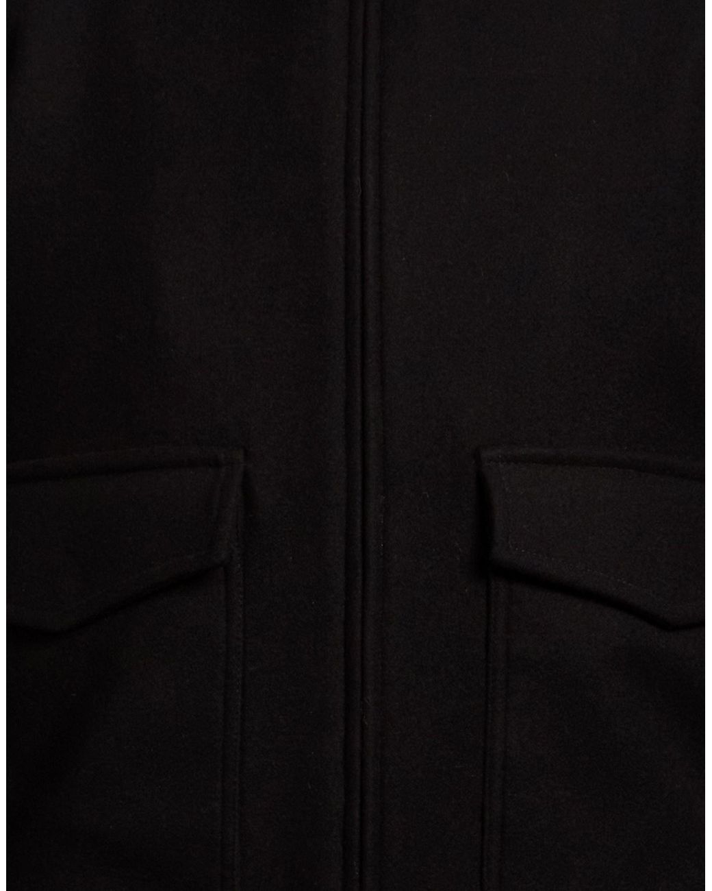Hevò Black Jacket Virgin Wool, Polyamide for men