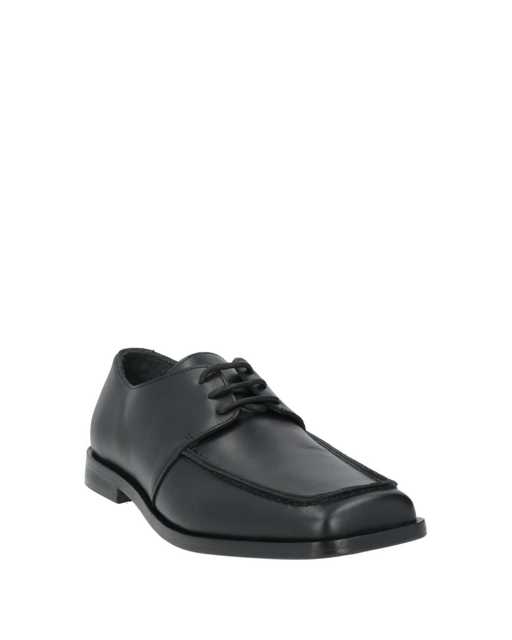 Liviana Conti Black Lace-Up Shoes