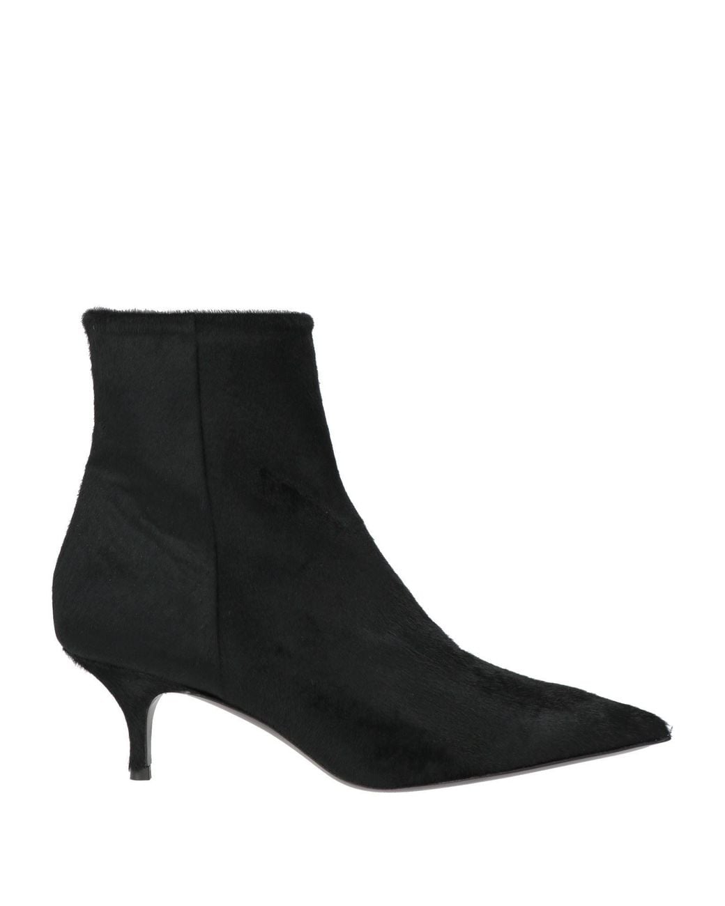 Guglielmo Rotta Black Ankle Boots Leather