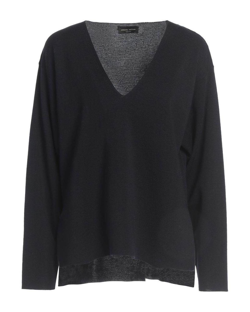 Roberto Collina Black Pullover