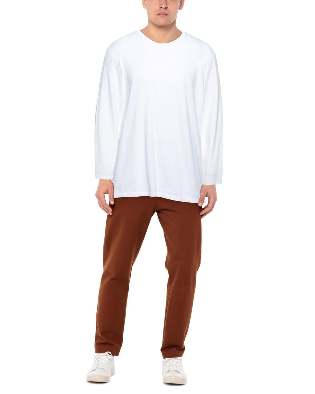 Majestic Filatures White T-shirt for men