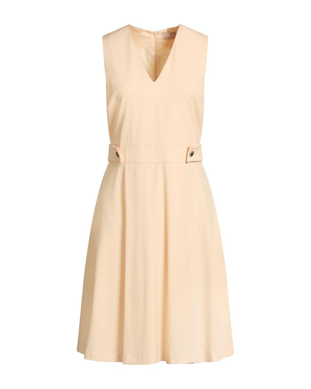 Drumohr Natural Midi Dress Virgin Wool, Polyamide, Elastane