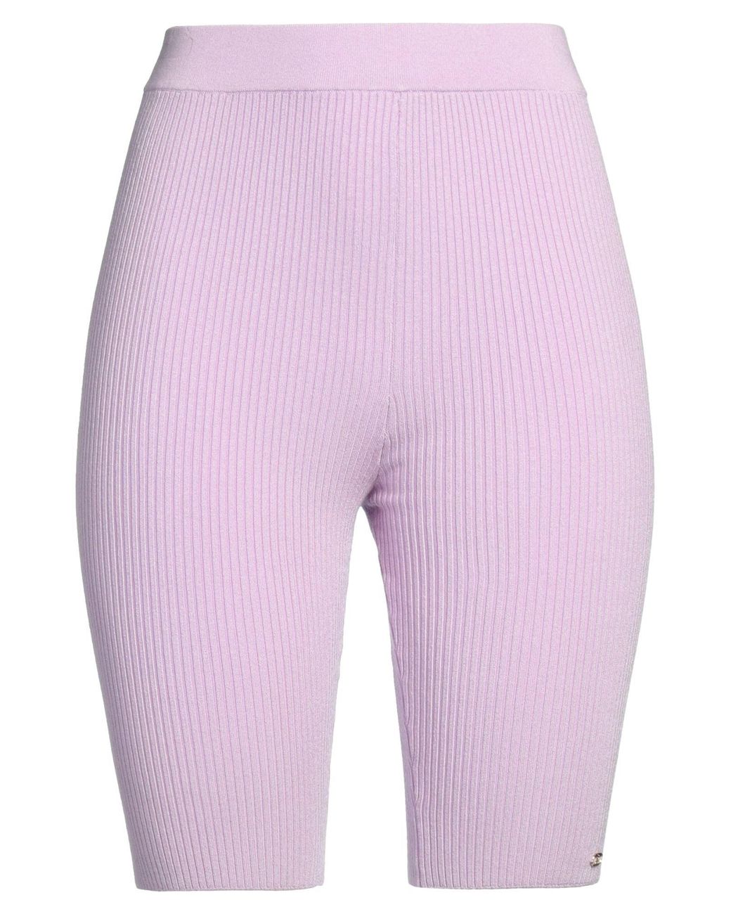 Elisabetta Franchi Purple Shorts & Bermuda Shorts