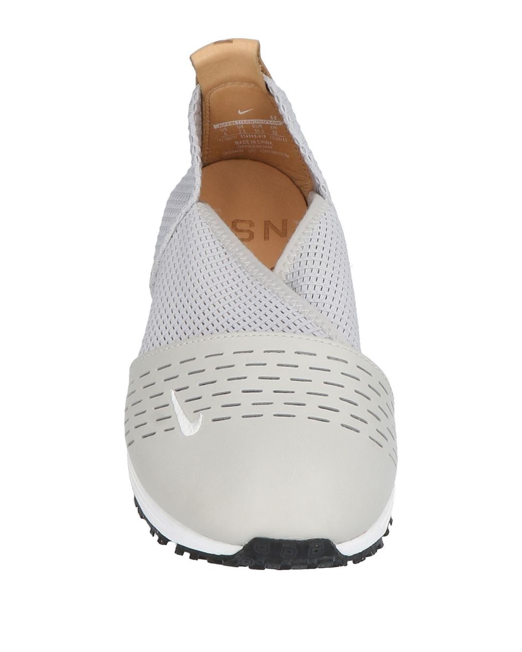 Nike Ballet Flats in Gray | Lyst