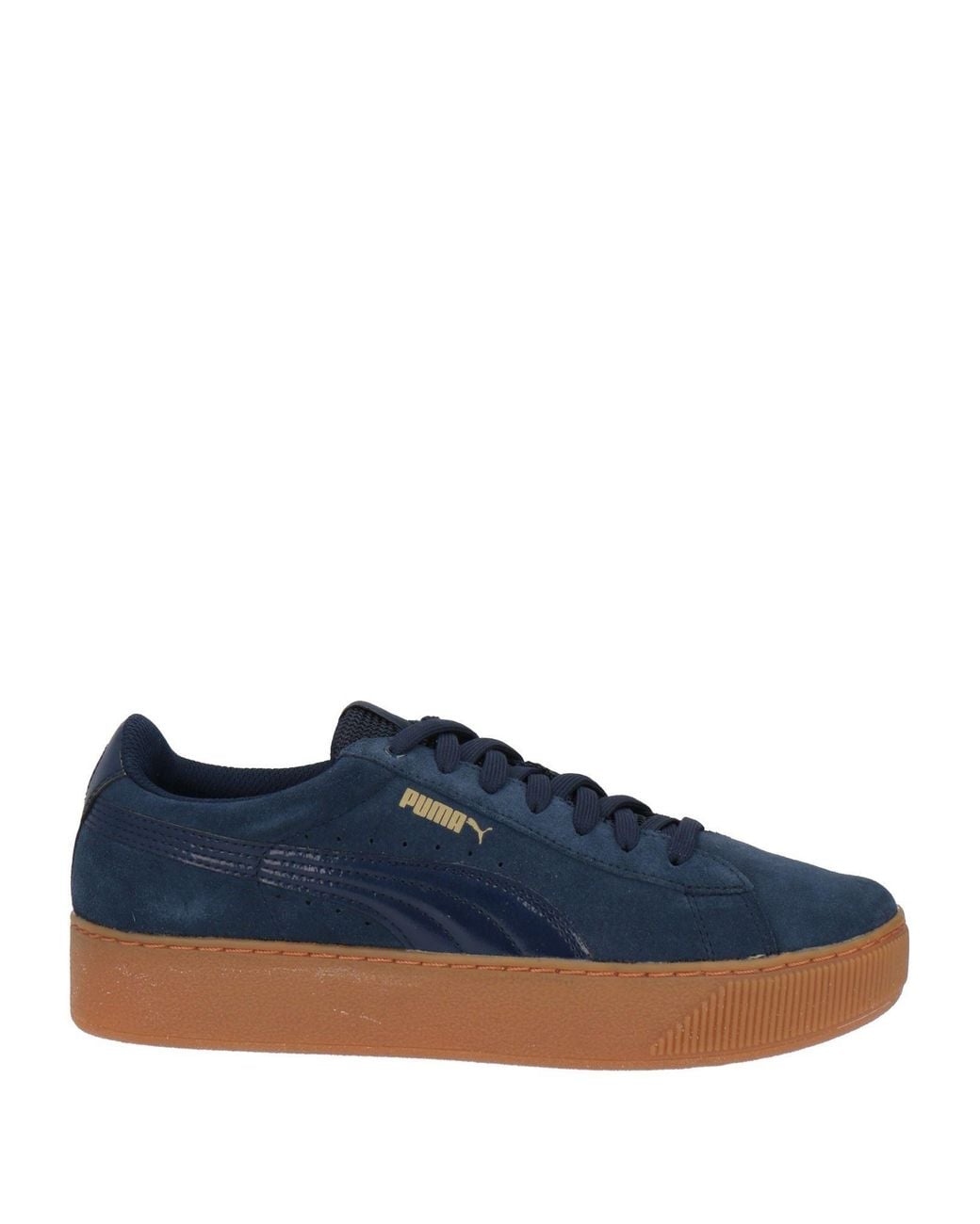 PUMA Blue Sneakers Cowhide