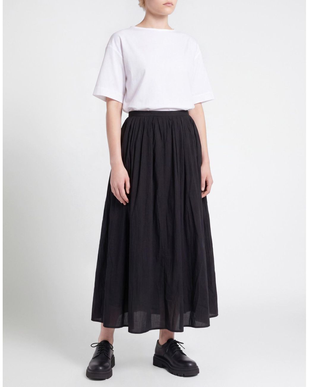 True Religion Black Maxi Skirt Cotton
