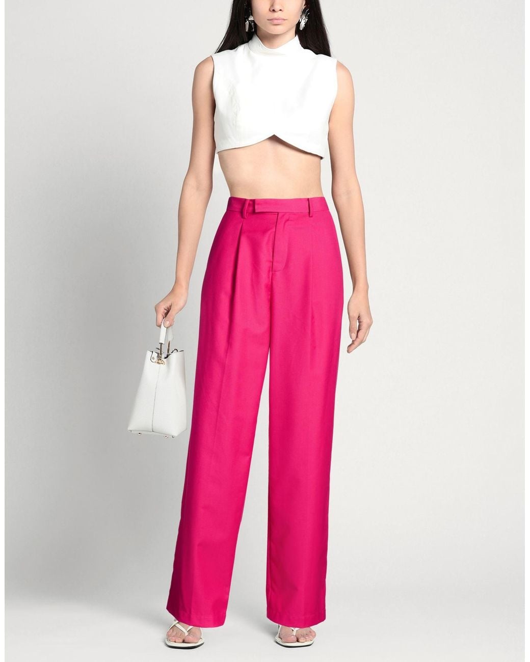 Isabelle Blanche Pink Pants