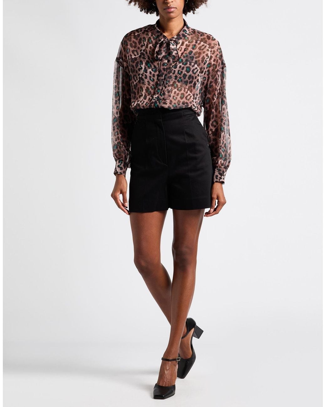 Gaelle Paris Gray Light Shirt Polyester