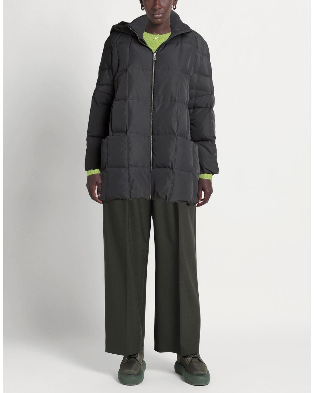 ANNIE PARIS Gray Puffer