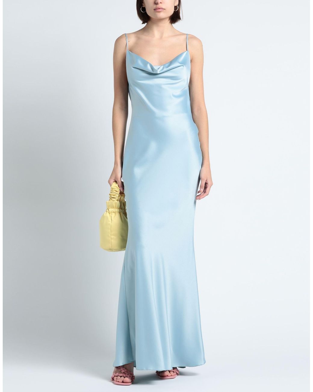 ACTUALEE Blue Maxi Dress