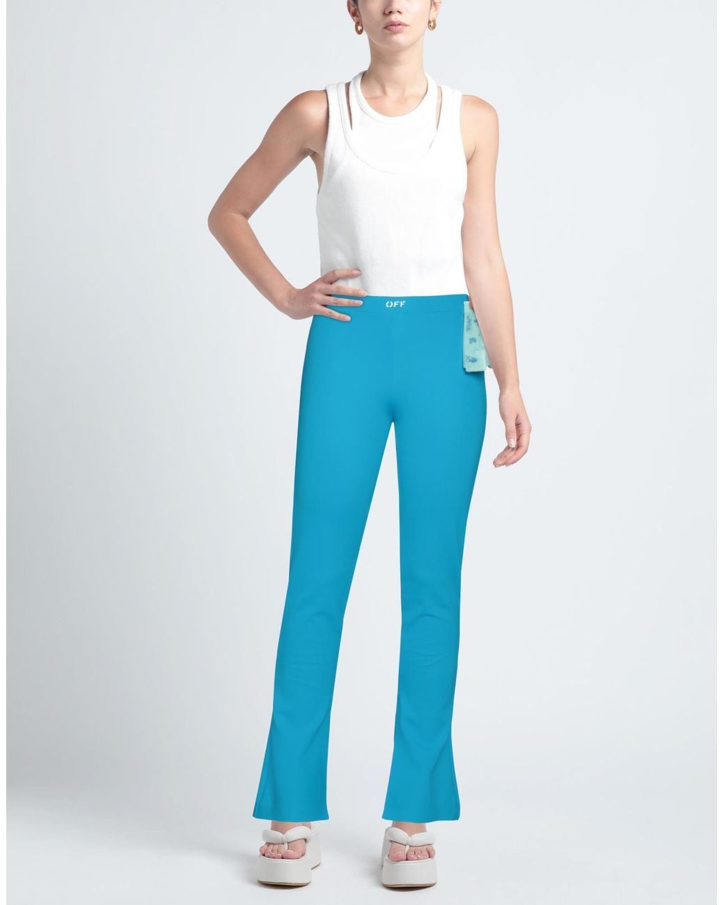 Off-White c/o Virgil Abloh Blue Trouser