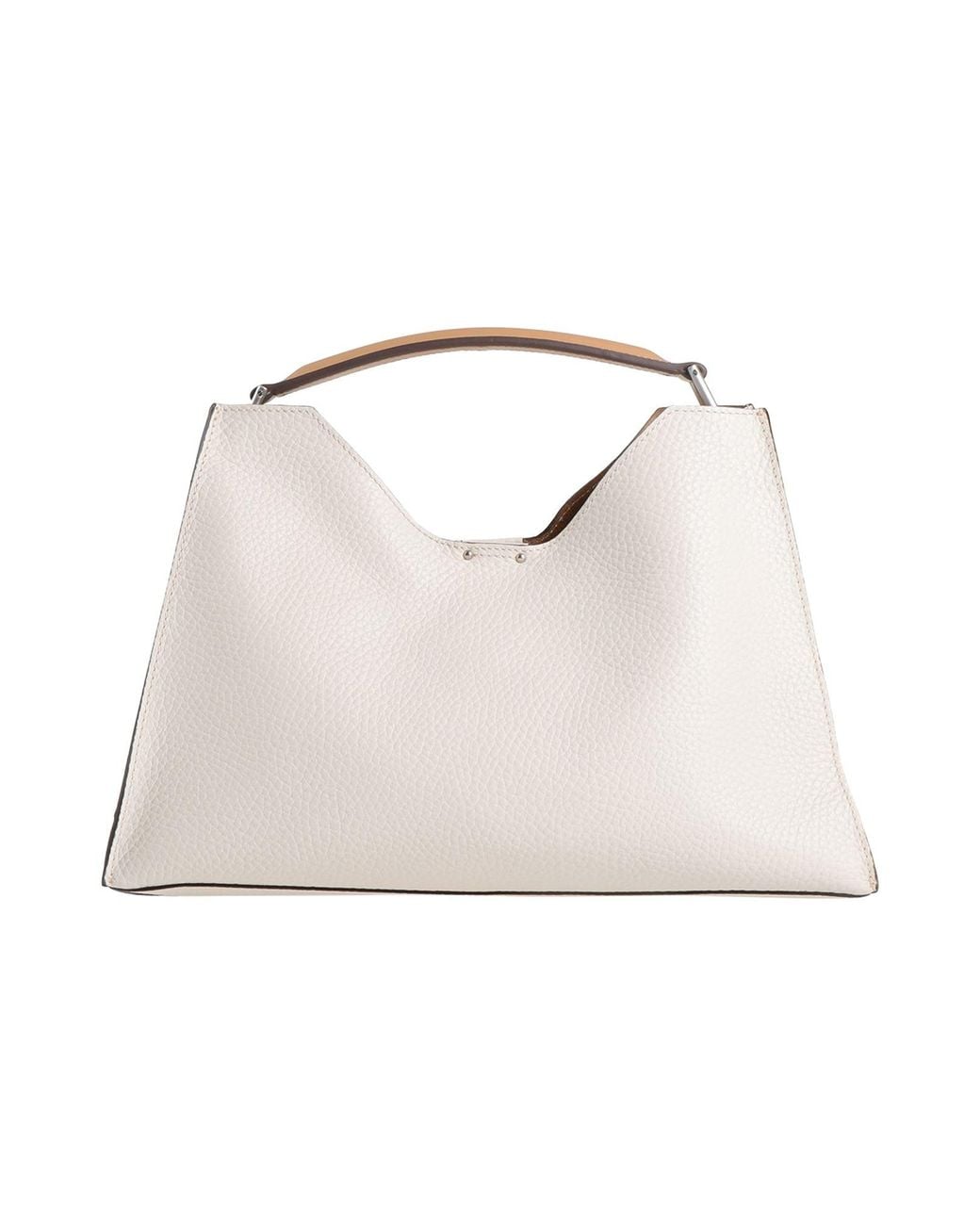 Gianni Chiarini White Handbag Leather