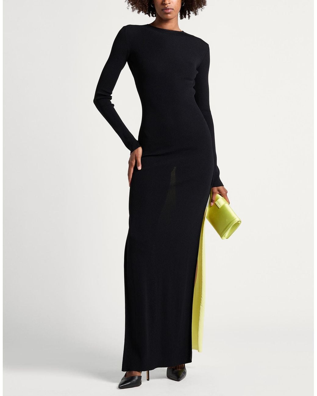 1017 ALYX 9SM Black Maxi Dress Viscose, Polyamide