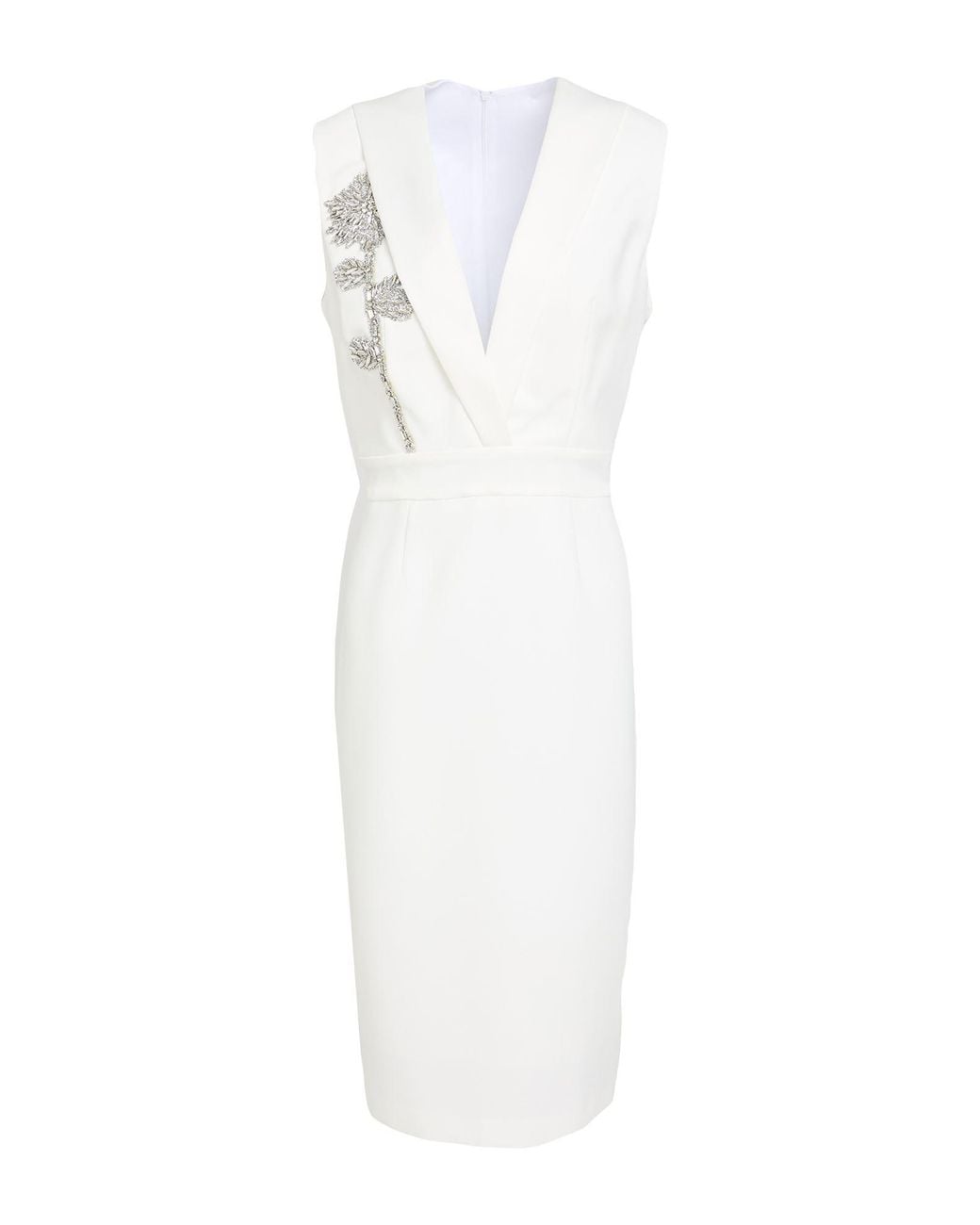 Camilla White Midi Dress