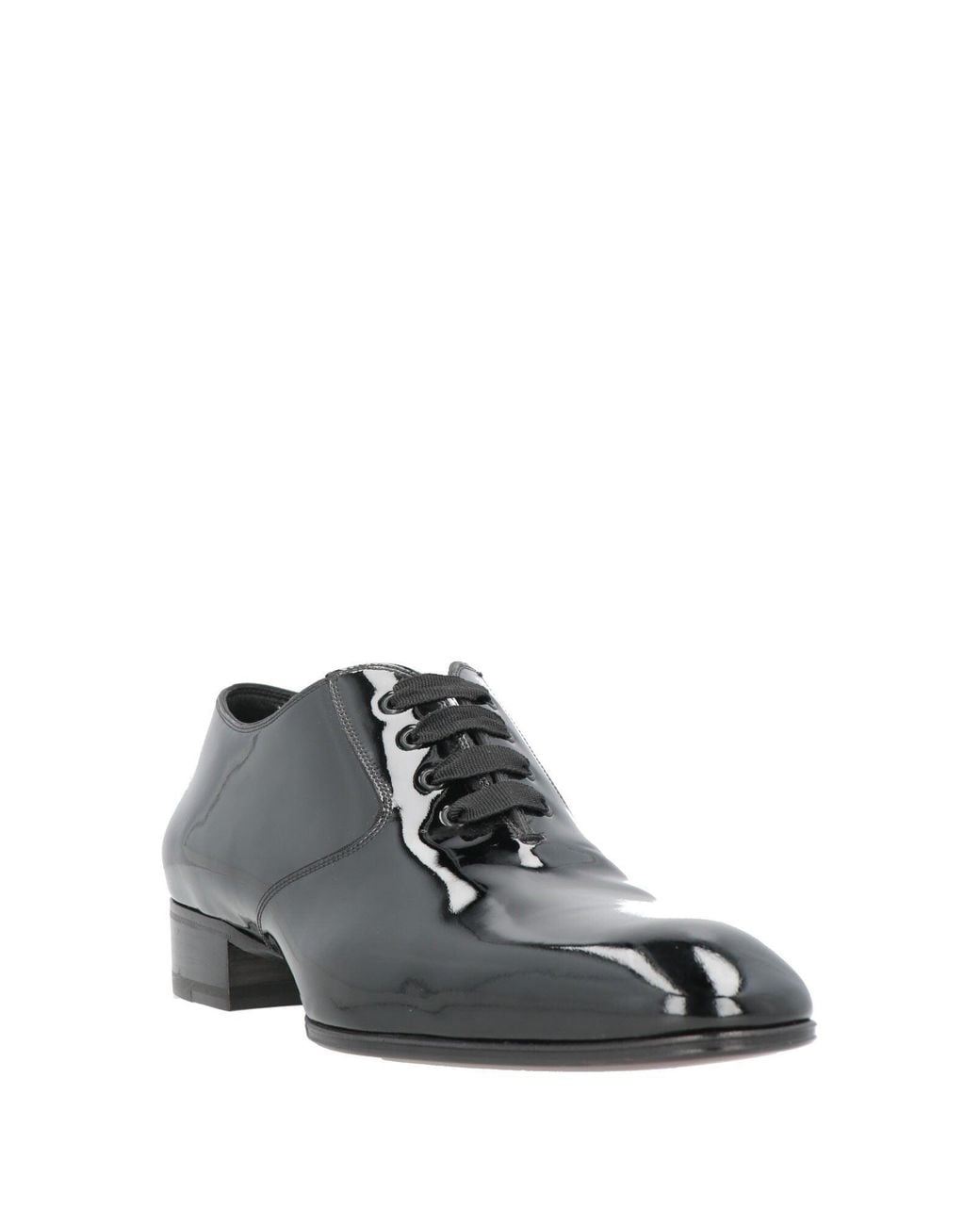 Tom Ford Black Lace-Up Shoes for men