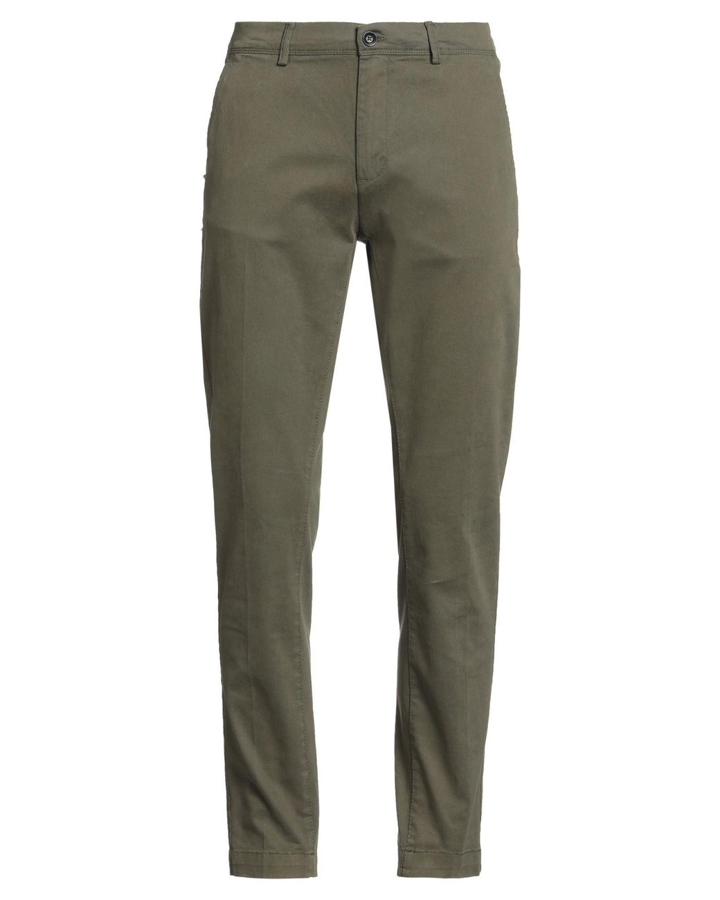 Officina 36 Green Trouser for men