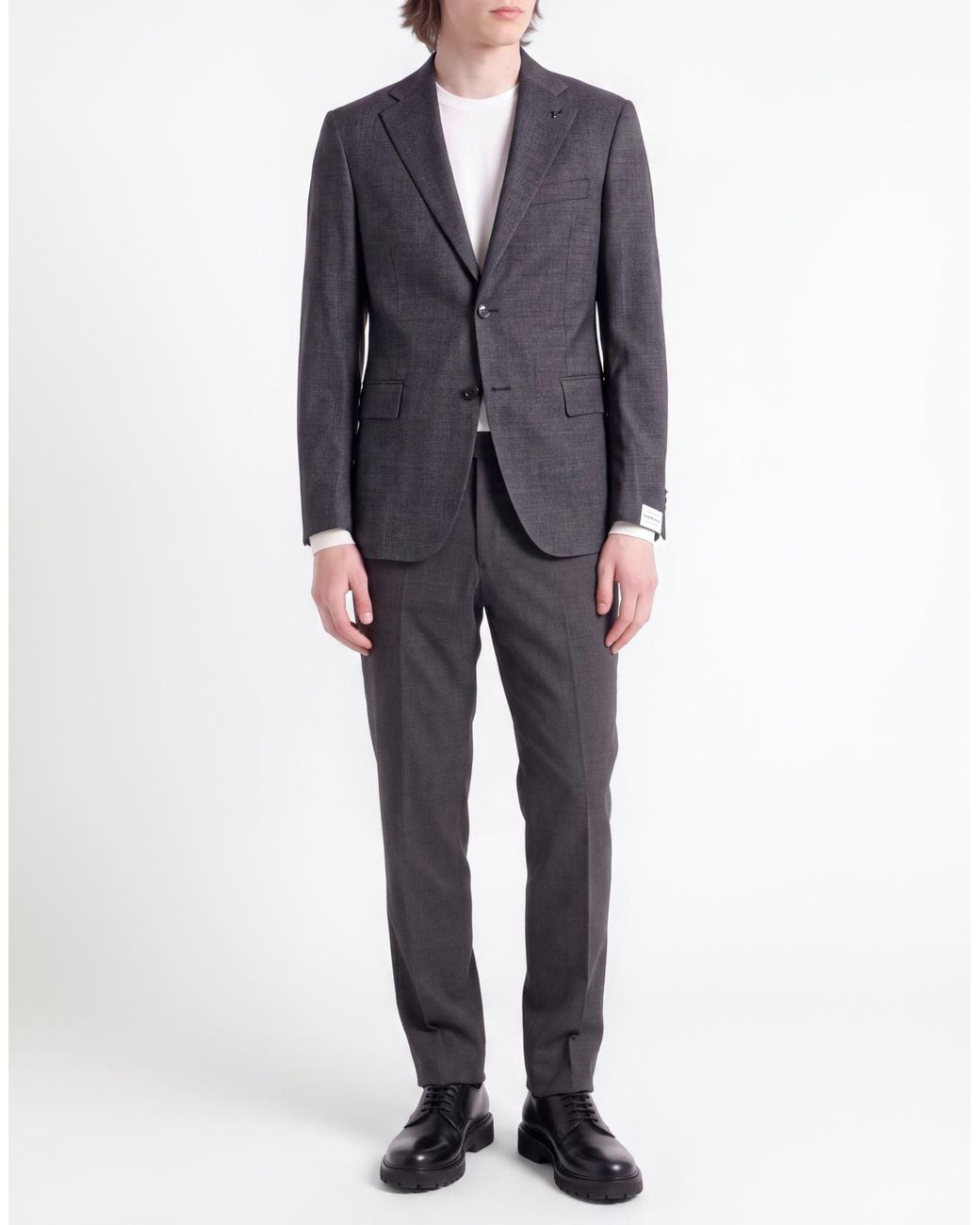 Paoloni Black Suit for men