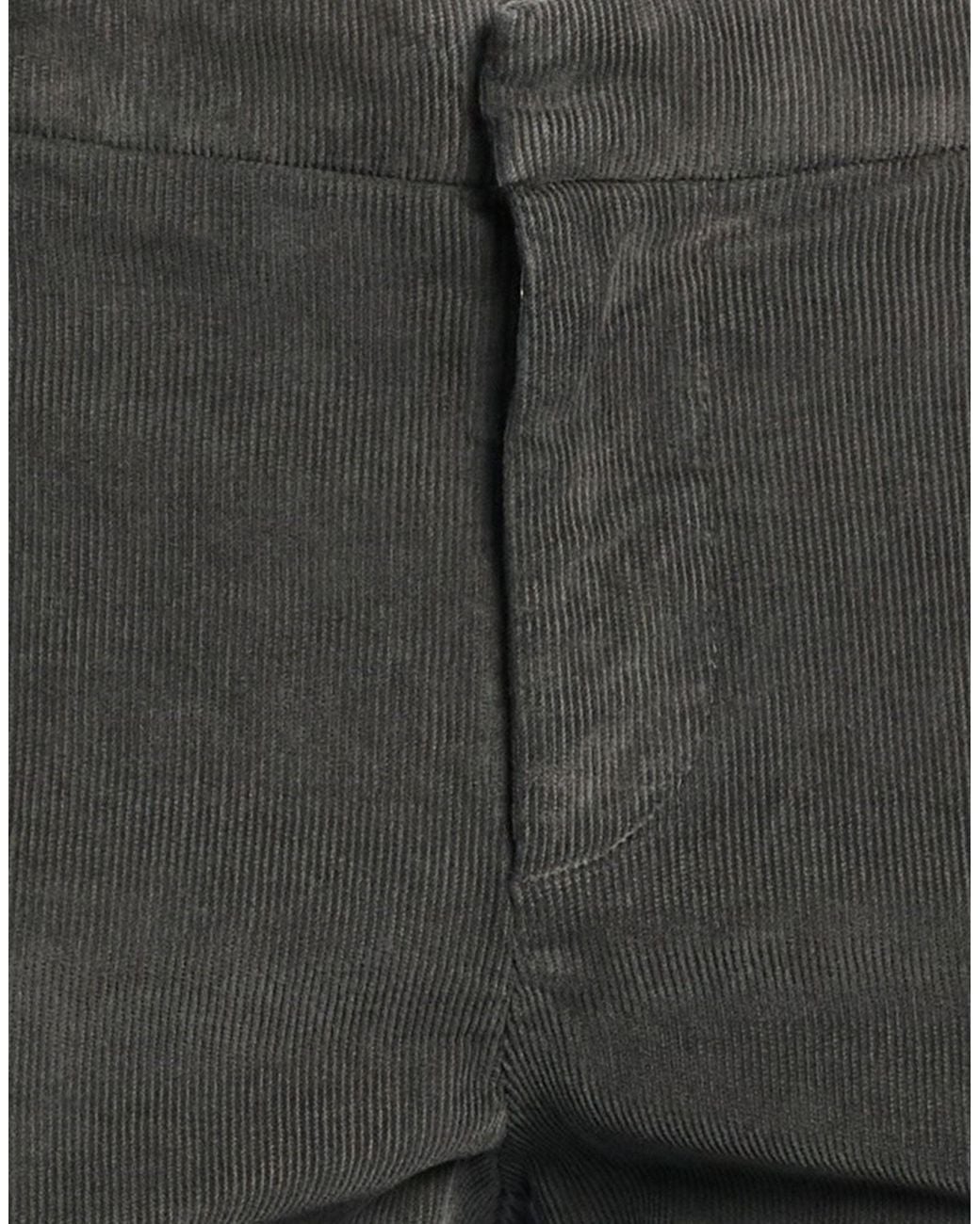 Dondup Gray Pants Cotton, Elastane for men
