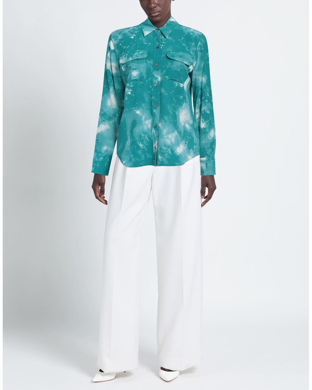 Camisa Equipment de color Blue