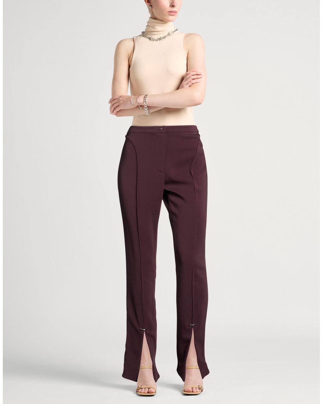 Mugler Purple Trouser
